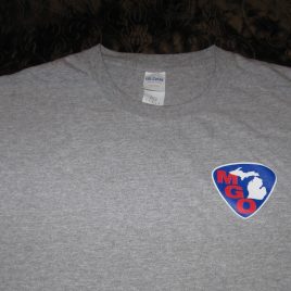 MGO Grey Shirt with Guitar Pick Logo