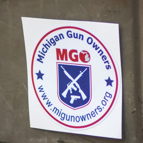 MGO Round Sticker