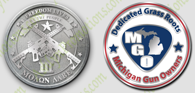 MGO Challenge Coins Version 2