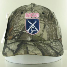 Camo Hat With Pink Logo Trim